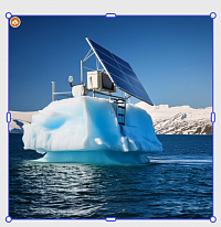 Solar polar iceberg modernization